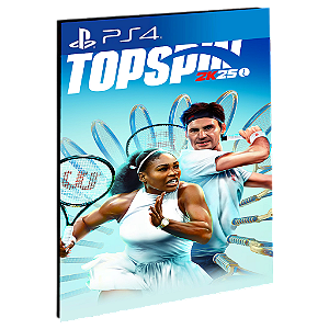 TopSpin 2K25 PS4 - PSN MÍDIA DIGITAL