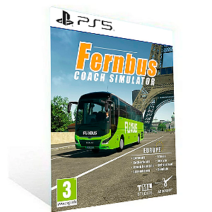 FERNBUS COACH SIMULATOR PS5 PSN MÍDIA DIGITAL