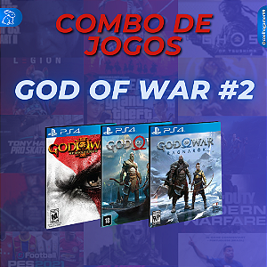 2# COMBO GOD OF WAR - PS4 - PS5  PSN MÍDIA DIGITAL