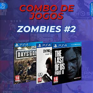 2# COMBO  ZOMBIES - PS4 - PSN MÍDIA DIGITAL