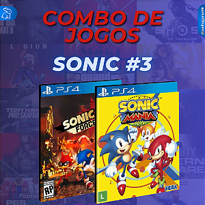COMBO SONIC - PS4 - PSN MÍDIA DIGITAL
