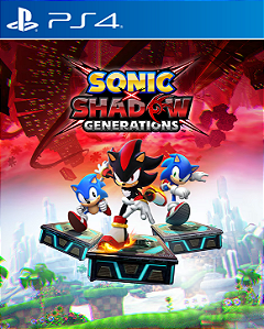 SONIC X SHADOW GENERATIONS - PS4 - PSN MÍDIA DIGITAL