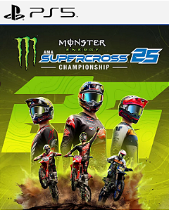 Monster Energy Supercross 25 - The Official Video Game - PS5 - PSN MÍDIA DIGITAL