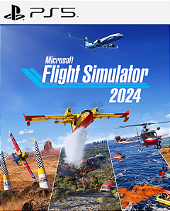 Microsoft Flight Simulator 2024 PS5 Mídia Digital
