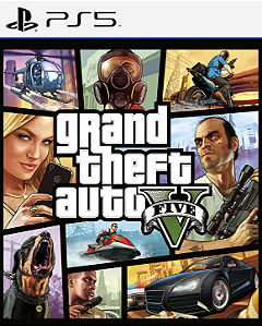 GTA V - Ps5 - Grand Theft Auto V 5 Mídia Digital