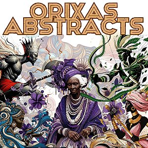 Orixás ABSTRACT-pacote de artes digitais