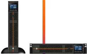 Nobreak VERTIV Liebert (UPS) GXT RT+ 1,5kVA / 1500VA 230V - GXTRT-1500IRT2UXLB - Rack/Torre + NBR Outlets