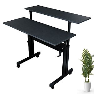 Mesa Dupla Com Regulagem De Altura Búfalo Arauco - Wp Connect