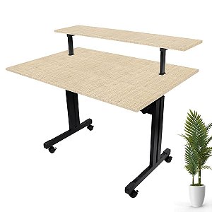 Mesa Acoplada Com Regulagem de Altura Tela Wp Connect