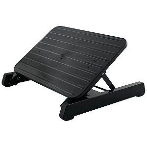 Apoio de Pés Ergonômico 5 Níveis Ajustável Preto Wp Connect