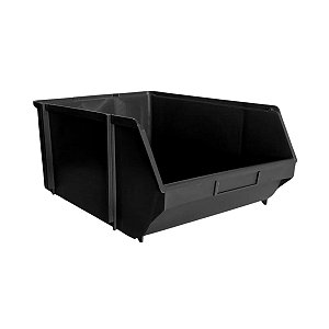 Caixa Organizadora Bin N4 Preta - Wp Connect