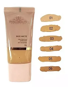 Base Matte Líquida Phállebeauty