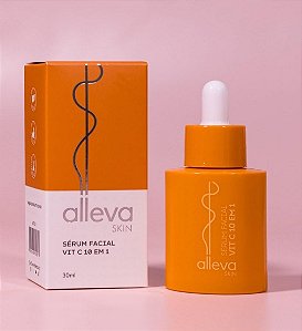 Sérum Facial Vitamina C 10 em 1 Alleva 30ml