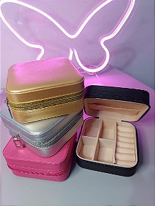 Mini Porta Jóias Portátil