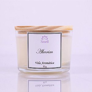Vela Aromática Alecrim - 100% Cera Vegetal - 100g