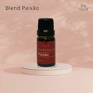 BLEND DE ÓLEOS ESSENCIAIS PAIXÃO | SINERGIA AROMATERAPIA | 100% COMPOSTO DE ÓLEOS PUROS E NATURAIS | 5 ml