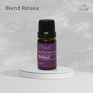 BLEND DE ÓLEOS ESSENCIAIS RELAXA| SINERGIA AROMATERAPIA | 100% COMPOSTO DE ÓLEOS PUROS E NATURAIS | 10 ml