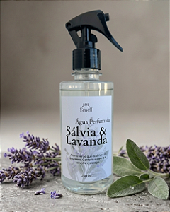 Água Perfumada Sálvia e Lavanda - 250ml
