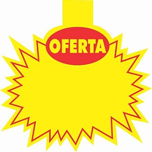 Cartaz Splash Oferta  21x22 100UN