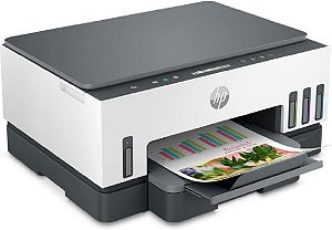 Impressora Multifuncional Hp Smart Tank 581 Cor Preto 110V/220V