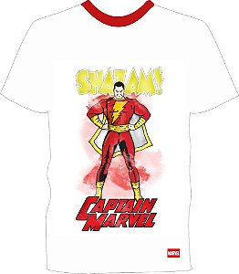 Camisa Masculina T-Shirt  HQ Capitão Marvel