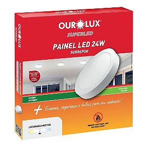 PLAFON LED SOBREPOR 24W BIV 4000K RED OUROLUX