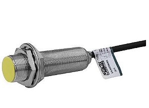 SENSOR INDUTIVO M18 FACEADO SN: 5MM 10-36VCC NPN 4 FIOS 1NA+1NF (I18-5-CNC ) METALTEX