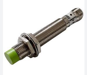 SENSOR INDUTIVO NÃO FACEADO M12 - SN: 4MM - PNP 4 FIOS - 1NA + 1NF I12-4-DPC  METALTEX