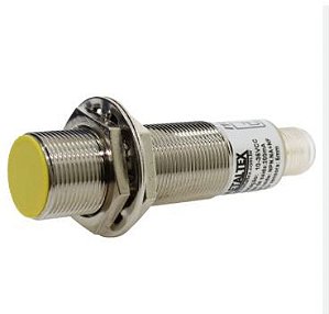 SENSOR INDUTIVO FACEADO M12 - SN: 2MM - NPN C/ CONECTOR M12 - 1NA + 1NF I12-2-DNC-K12 -