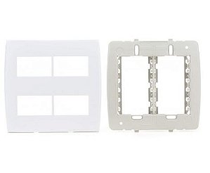 PLACA 4 POSTOS 4X4 COM SUPORTE ILUS SIEMENS