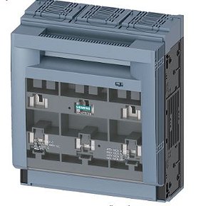 CHAVE SECCIONADORA TRIPOLAR C/ PORTA FUSIVEIS 630A 3NP1163-1DA10 SIEMENS