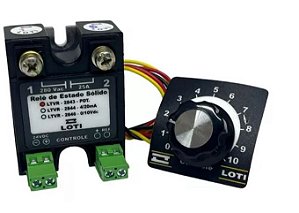 RELE VARIADOR DE POTENCIA COM POTENCIOMETRO LTVR-2843-50A LOTI