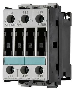 CONTATOR TRIPOLAR 9A 220VCA S0 3RT10 23-1AN20 SIEMENS