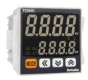 CONTROLADOR DE TEMPERATURA DIGITAL 48X48 3D 80-250VCA 1 SAIDA (TCN4S-24R) AUTONICS