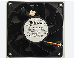 MINI VENTILADOR 0,7A 24VDC 3615KL-05W-B70  92X92 IMPORTADO NMB-MAT