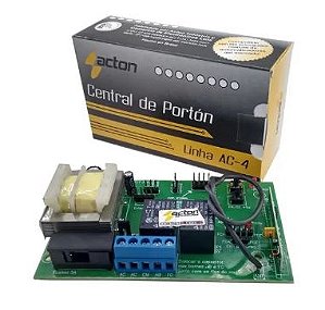 CENTRAL PORTAO AC4 FIT PA ENCODER C FRE433MHZ CÓD. 24371 ACTON