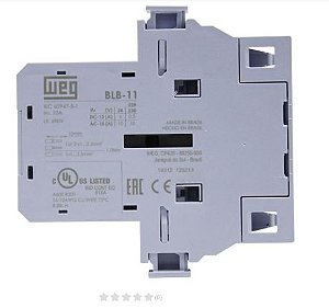 BLOCO DE CONTATO AUXILIAR LATERAL  1NA+1NF P/CWB9...80 BLB-11  WEG