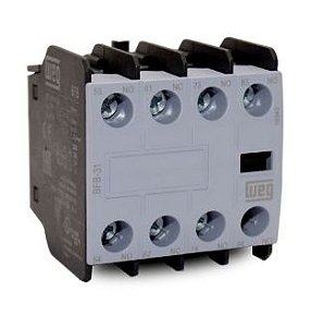 BLOCO DE CONTATO AUXILIAR FRONTAL 3NA+1NF P/CWB9...80 BFB-31  WEG