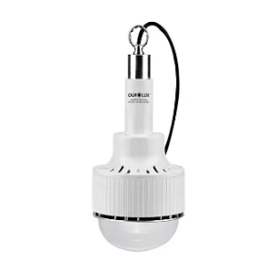 LAMPADA LED HIGHBAY 90W 6500K COM GANCHO BIVOLT OUROLUX
