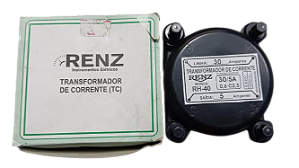 TRANSFORMADOR DE CORRENTE (TC) RH-40 A-30/5 RENZ