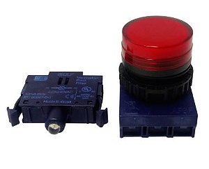 SINALEIRO LED 220-240VCA VERMELHO WEG
