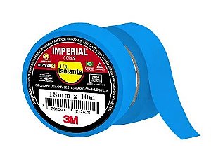FITA ISOLANTE 10M 3M AZUL IMPERIAL