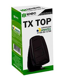 CONTROLE DE PORTÃO IPEC A2056-PT TX TOP-TRANSMISSOR 2CANAIS 433MHZ SAW