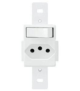 INTERRUPTOR SIMPPLES 1 TOMADA CONDULETE 2P+T 20A SB 1340 FAME