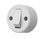 INTERRUPTOR SOBREPOR 1 TECLA SIMPLES REDONDO 0222 FAME