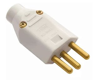 PINO MACHO 20A 250V 2P+T  CINZA 1730 FAME