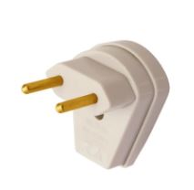 PINO MACHO 2P 90 COM PRENSA CABO 10A/250V 1453 CINZA FAME