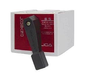 CHAVE SIMPLES TRIFASICA 5HP/30A S5  LOMBARD