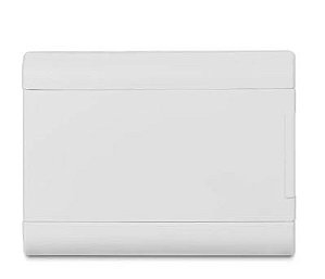 QUADRO SOBREPOR PVC OURO BOX 12 DIN PORTA OPACA STECK