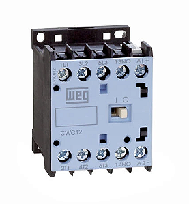 MINI CONTATOR TRIPOLAR 12A 380V CWC012-10-30V41  AZ WEG